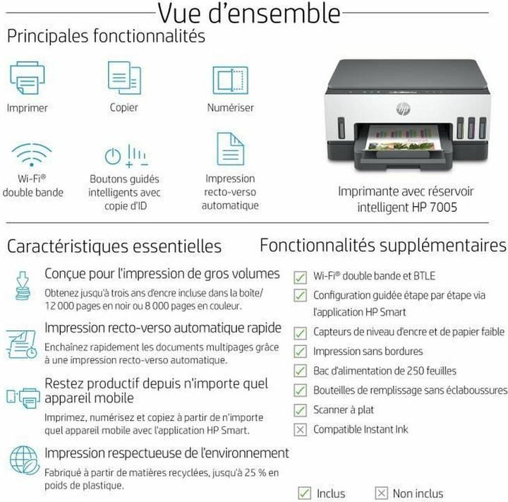 Produktbild HP Smart Tank 7005 (Tintentank, Farbe)