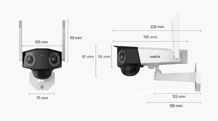 Actual product image Reolink Duo Series B750 (4608 x 1728 pixels)