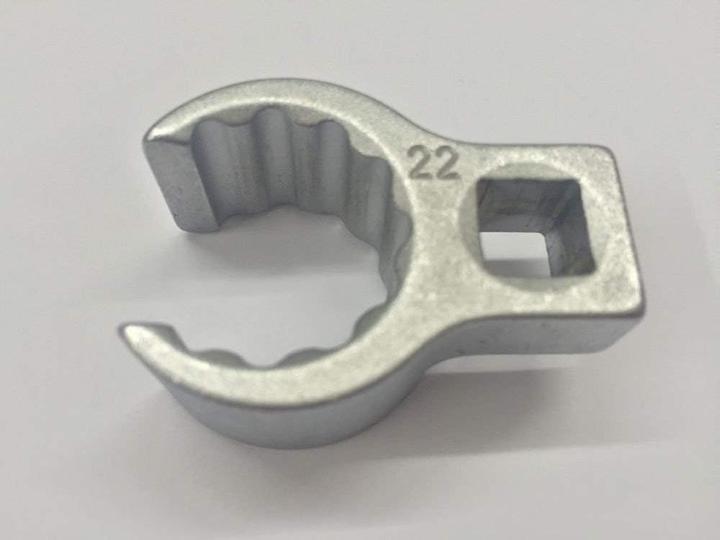 Produktbild HAZET Ringschlüssel ∙ Doppelsechskant ∙ offen 848Z-22 ∙ Vierkant10 mm (3/8 Zoll) ∙ Aussen Doppel-Sec… (22 mm)