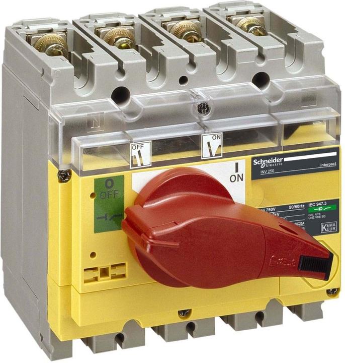 Actual product image Schneider Electric Load disconnect. INV100, 3 P, 100A/690V 31180