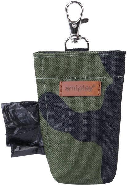 amiplay Kotbeutelspender Adventure, 6 x 2 x 11 cm, Camo (Hund)