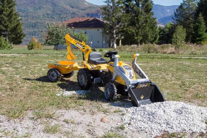 Produktbild Smoby Max Builder Pedaltraktor mit Anhänger