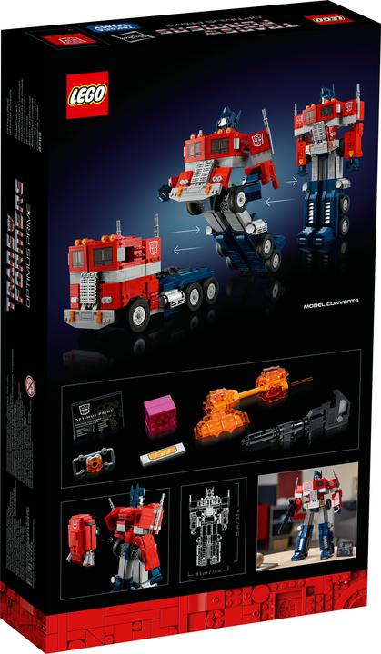 Immagine prodotto LEGO Optimus Prime (10302, LEGO Icons, Set LEGO rari)