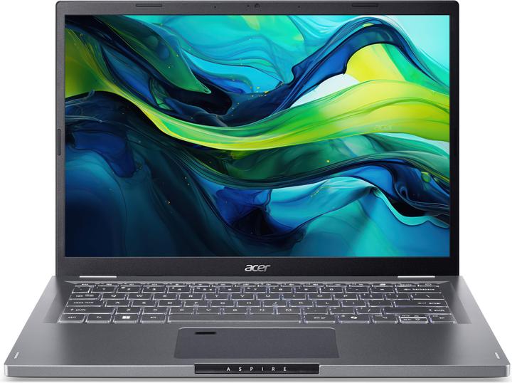 Actual product image Acer Aspire 14 (14", 1024.00 GB, 17.18 GB, DE, Intel Core 5 120U)
