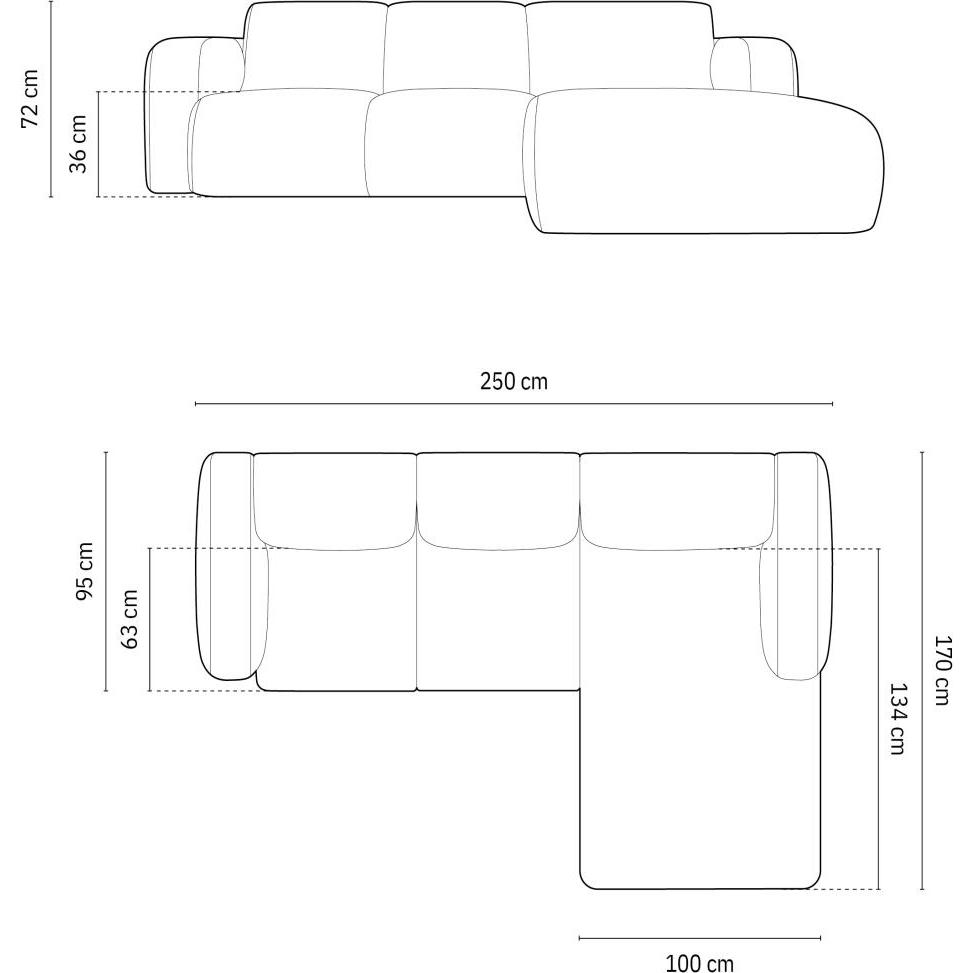 Thumbnail - Micadoni, Sofa, Molino (Ecksofa)