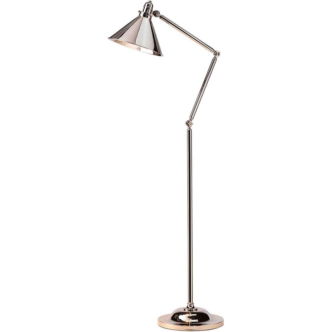 Elstead Lighting Argento Lampada A Stelo, Lampada Da Terra Provence E27 In Nichel Lucido (E27)