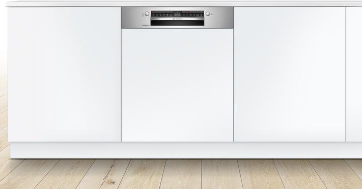Produktbild Bosch Hausgeräte Serie 4, Teilintegrierter Geschirrspüler, 60 cm, Edelstahl, SMI4EVS15E