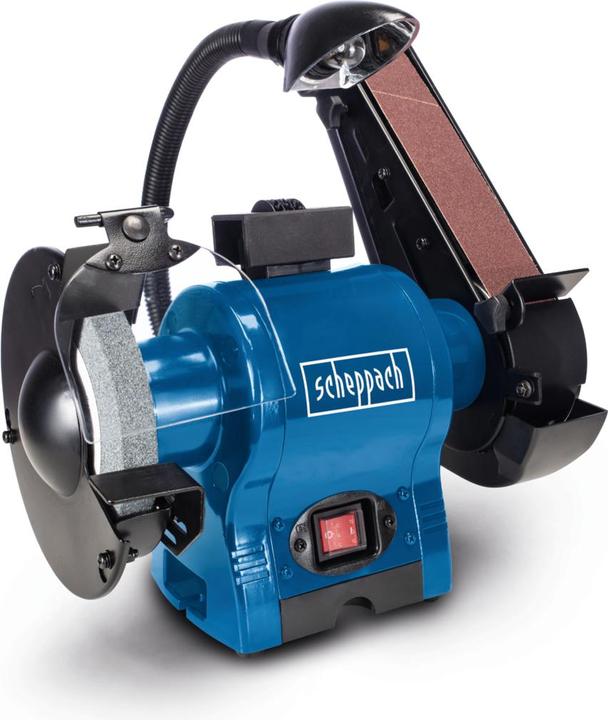 Produktbild Scheppach BGS700 Kombinationsschleifer 230V 50Hz 250W (Bandschleifer, 370 W)