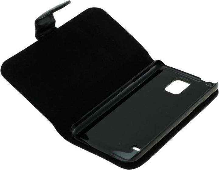 Produktbild König Design Tasche (Kunstleder) für Samsung Galaxy S5 / S5 Neo SM G900 Bookstyle schwarz (Samsung Galaxy S5, Samsung Galaxy S5 Neo)