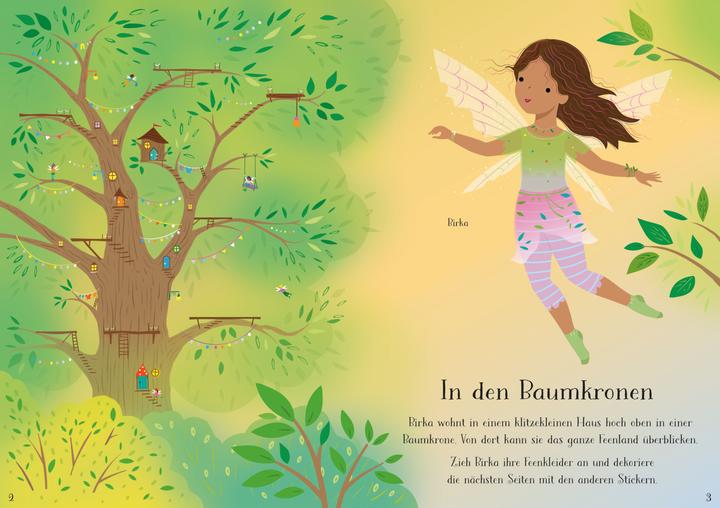 Immagine prodotto Il mio primo libro di adesivi di bambole da vestire: Birka, la piccola fata degli alberi