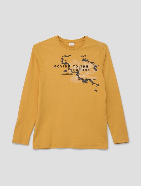 Actual product image S.Oliver T-Shirt Longsleeve mit Frontprint (XL)