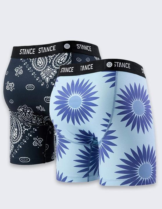 Immagine prodotto Stance Wild Ones - Mehrfarbige Boxershorts im 2er-Pack (M, Confezione da 2)