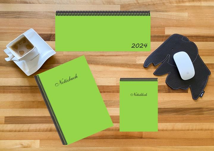 Actual product image Desk set, w. 1 calendar, w. 1 insert, w. 1 insert, 3 parts