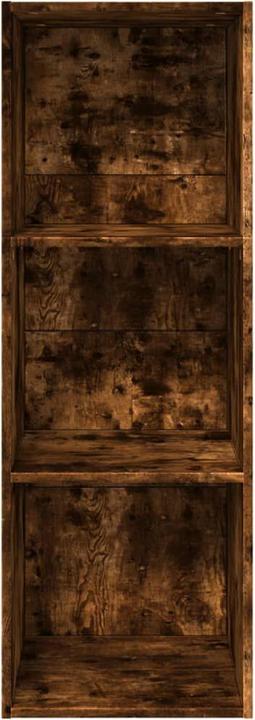 Immagine prodotto vidaXL Bücherregal Regal Standregal Büroregal Aufbewahrungsregal Räuchereiche (40 x 30 x 114 cm)