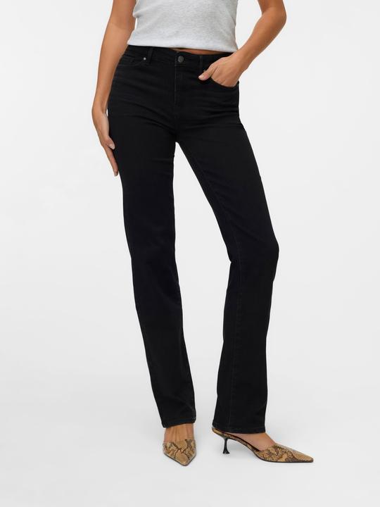 Image du produit Vero Moda VMFLASH Mid Rise Gerade geschnitten Jeans Straight-Fit (32)