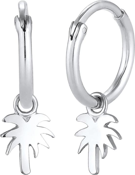 Immagine prodotto Elli Orecchini Creoles Palm Trend Filigrana Argento 925 (Argento 925)