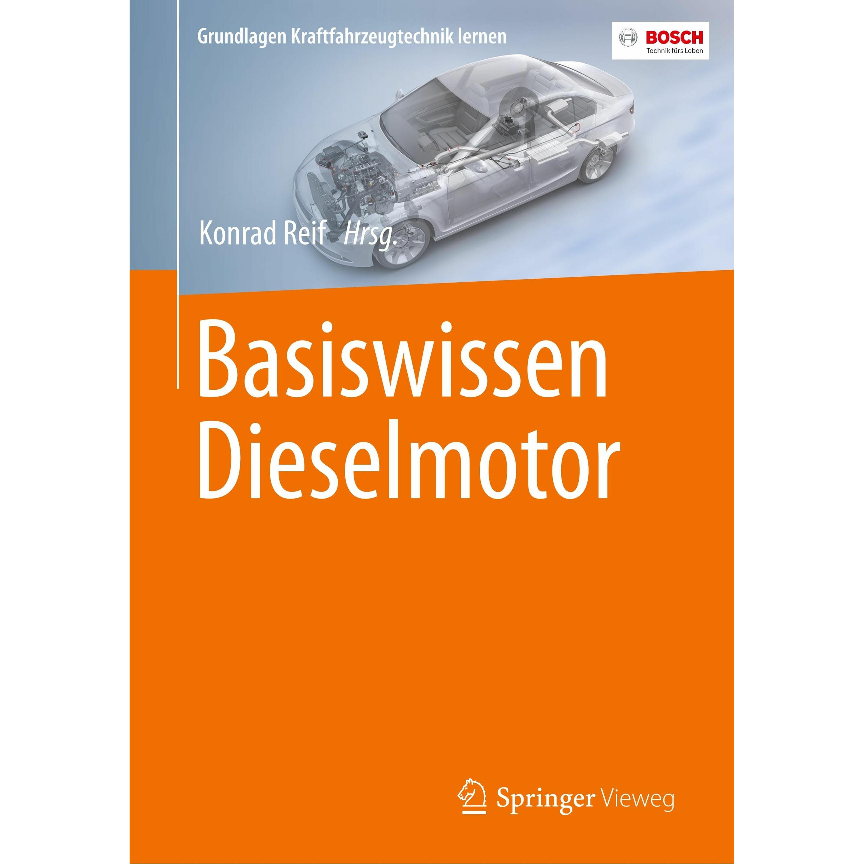 Basiswissen Dieselmotor, Fachbücher von Konrad Reif