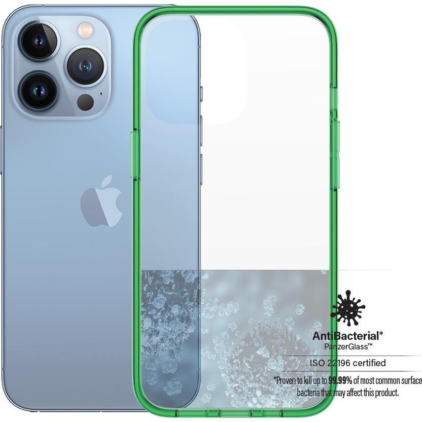 PanzerGlass ClearCase (Apple iPhone 13 Pro), Smartphone Hülle, Grün