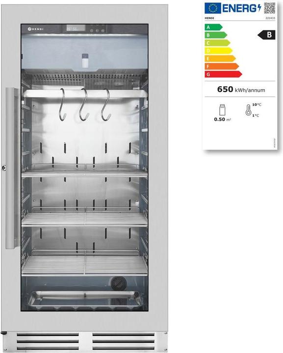 Actual product image Hendi Meat maturing cabinet 233L (233 l)