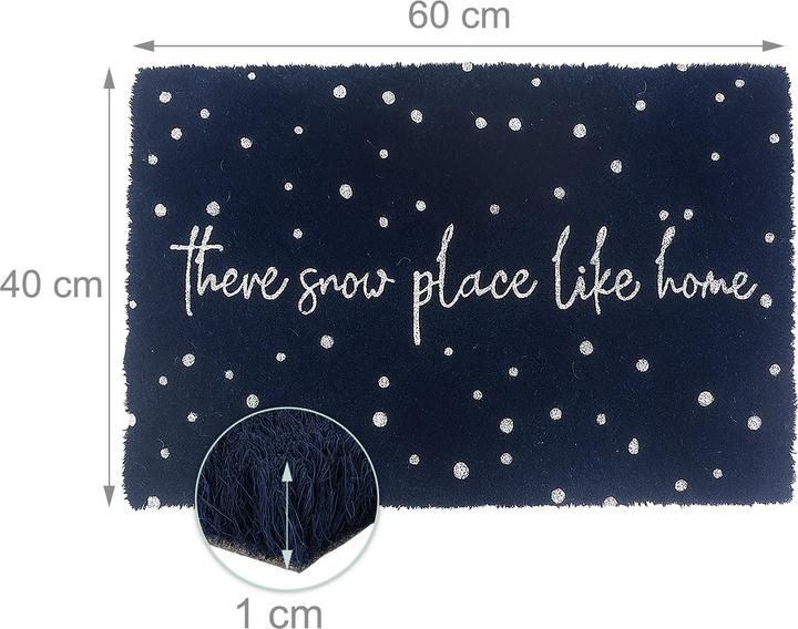 Productafbeelding Relaxdays Fussmatte (40 x 60 cm)