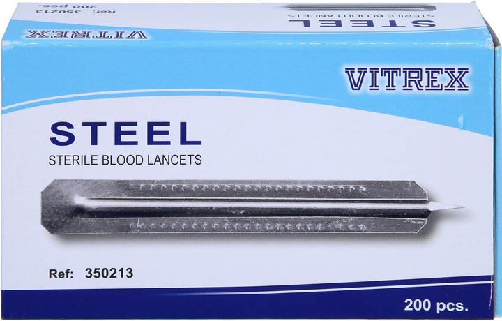 Actual product image Vivomed Blood lancets metal single, 200 pcs LAN (Lancets)