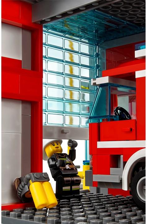Image du produit LEGO City La caserne des pompiers (60110, LEGO City)