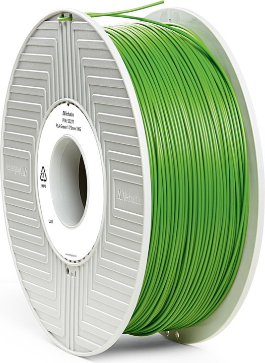 Actual product image Verbatim Filament (PLA, 1.75 mm, 1000 g, Green)