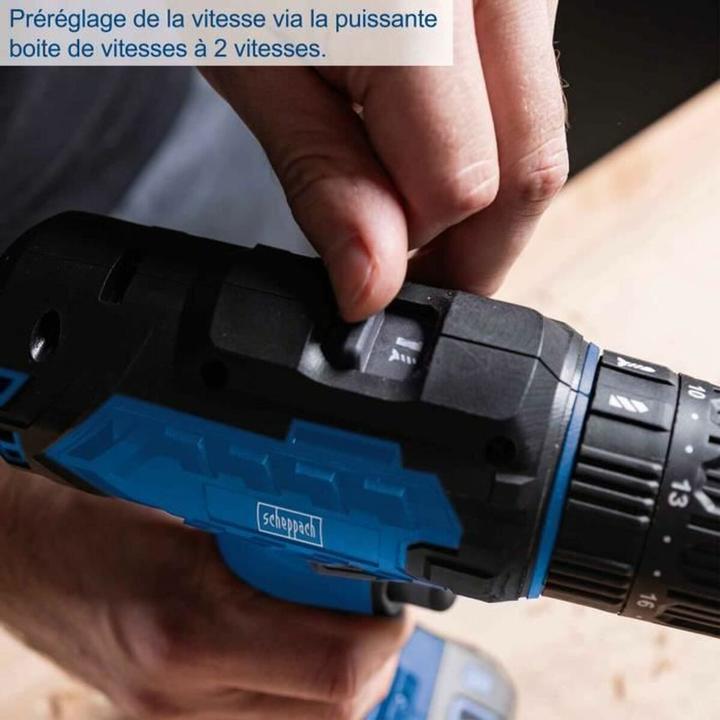 Actual product image Scheppach Cordless impact drill C-CD45-X (DIY)