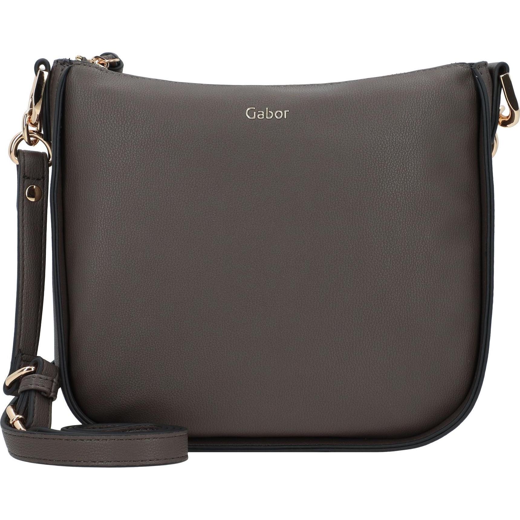 Gabor, Handtasche, BEHEIM INTERN. FASHION Malin, Cross bag M, taupe, Braun
