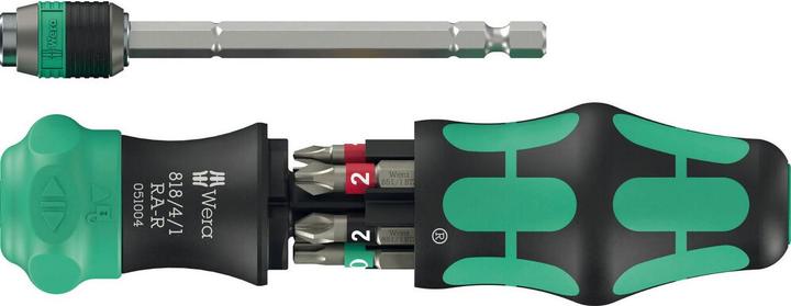 Wera Kraftform Kompakt 20 RA-R (Schlitz, Phillipps-Kreuzschlitz (PH), Pozidriv-Kreuzschlitz (PZ), Pin-torx)