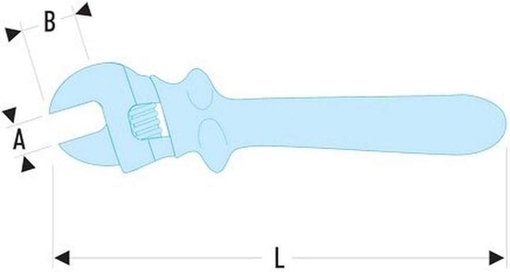 Actual product image Facom Open-ended spanner (27 mm)