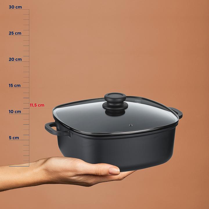 Produktbild Kela Quadratische Keramikschale + Deckel Atura (Bratpfanne, Aluminiumguss)