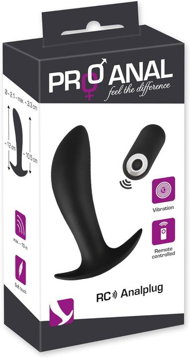 Actual product image Orion Analplug Pro Anal mit 10 Vibrationsmodi