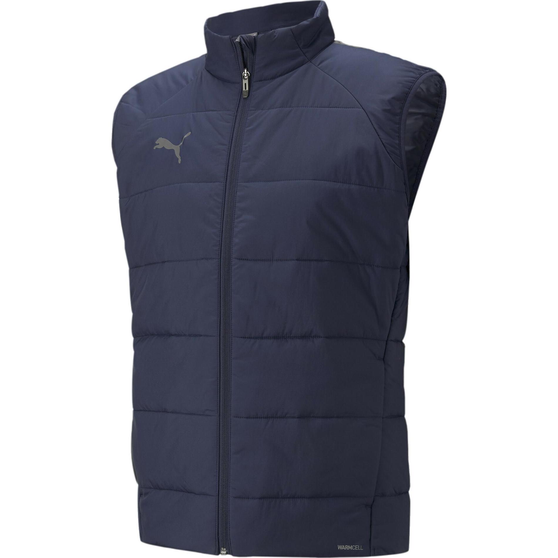Puma, Herren, Weste, Herren TeamLiga Weste Jacke Marineblau 657968 06 (S), Blau, (S)