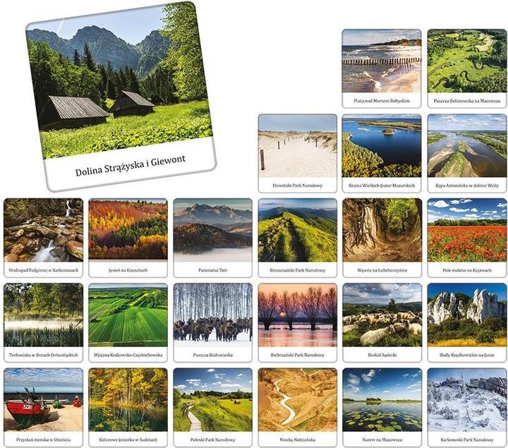 Immagine prodotto Adamigo Gioco di memoria - paesaggi della Polonia