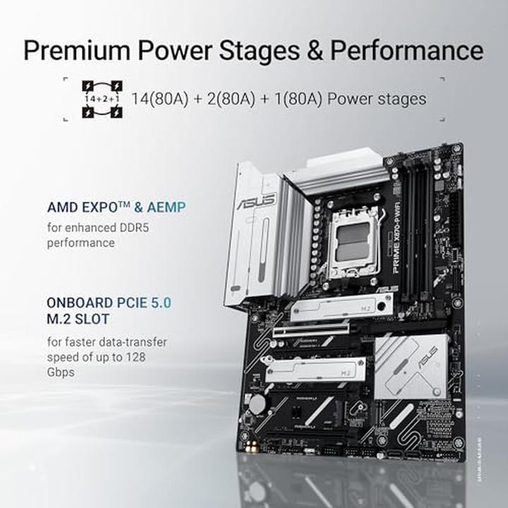 Produktbild ASUS PRIME X870-P WIFI (AM5, AMD X870, ATX)