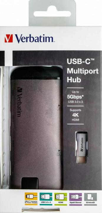 Productafbeelding Verbatim Multiport (USB-C, 1 portie)