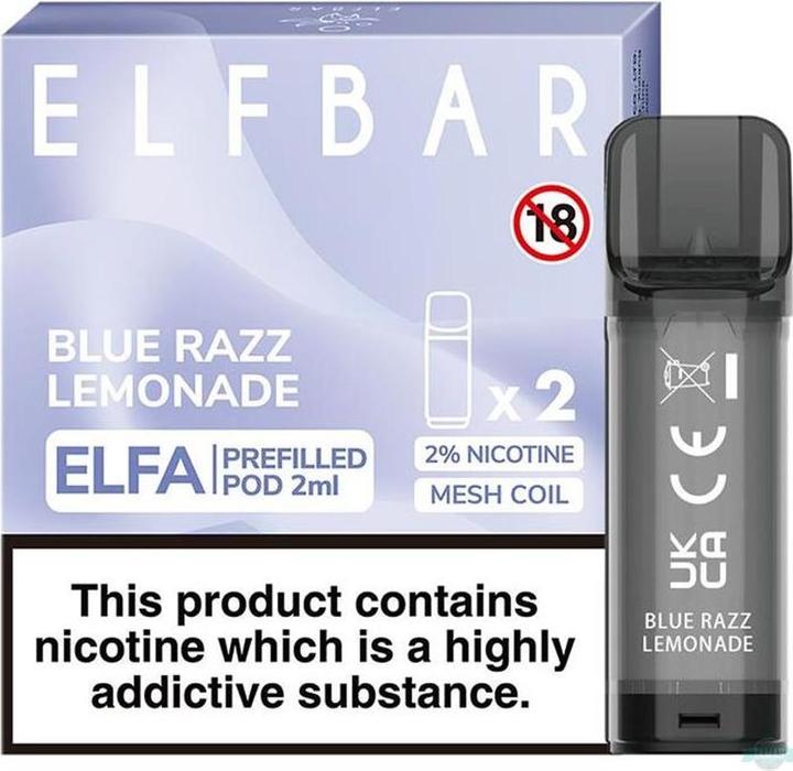 Image du produit Elfbar Elfa (Framboise, Citron)