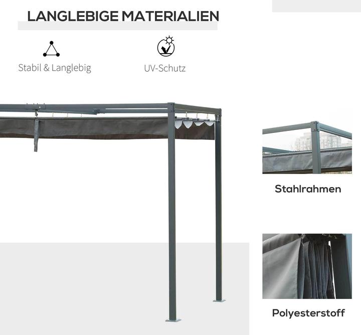 Image du produit Outsunny Pergola (298 cm, 213 cm)
