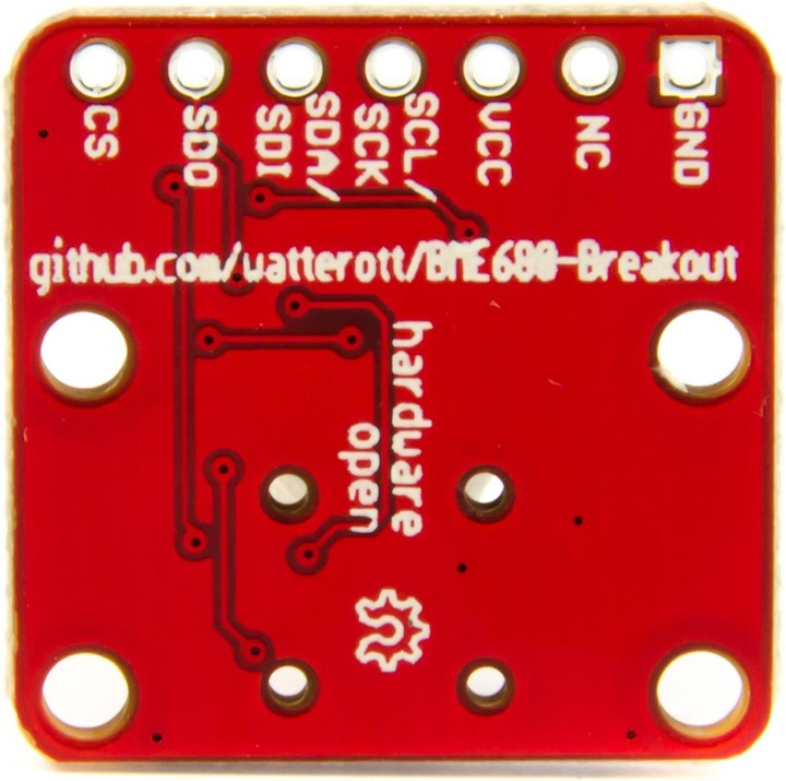 Produktbild Watterott BME680 Breakout Luftfeuchtigkeits-, Druck-, Temperatur- & Luftgütesensor