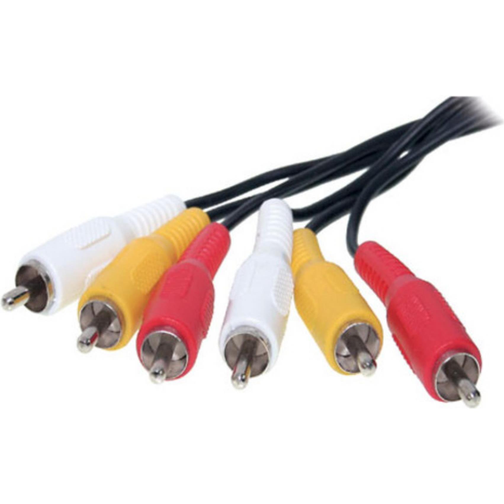 Shiverpeaks S/CONN maximum connectivity Cinch Audio-Kabel-3 Cinchstecker auf 3 Cinchstecker, 2,5m (2.50 m, Cinch), Audio...