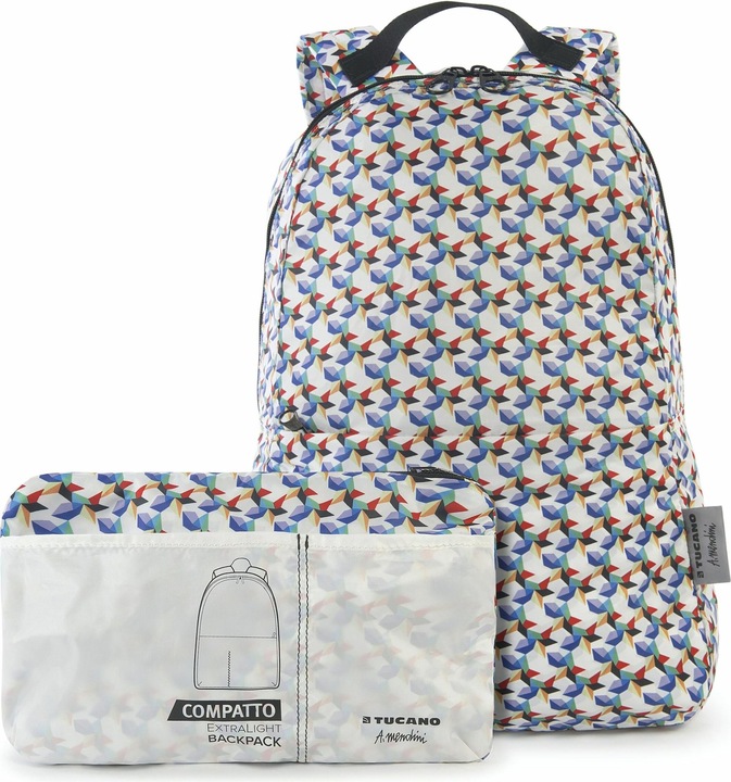 Immagine prodotto Tucano Compatto Pop Mendini Zaino multicolore (25 l)
