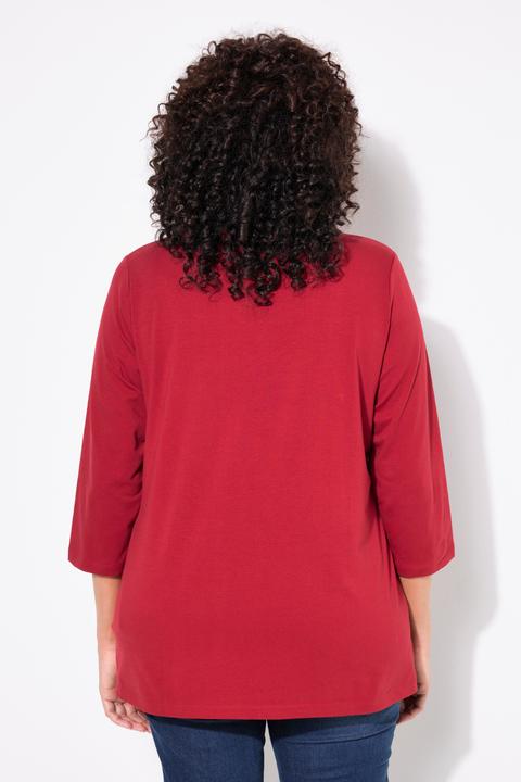 Produktbild Ulla Popken Shirt, Modern, Classic, Rundhals, 3/4-Arm (58)