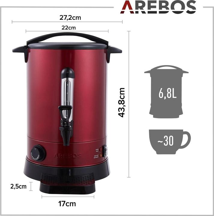 Immagine prodotto Arebos Glühweinkocher