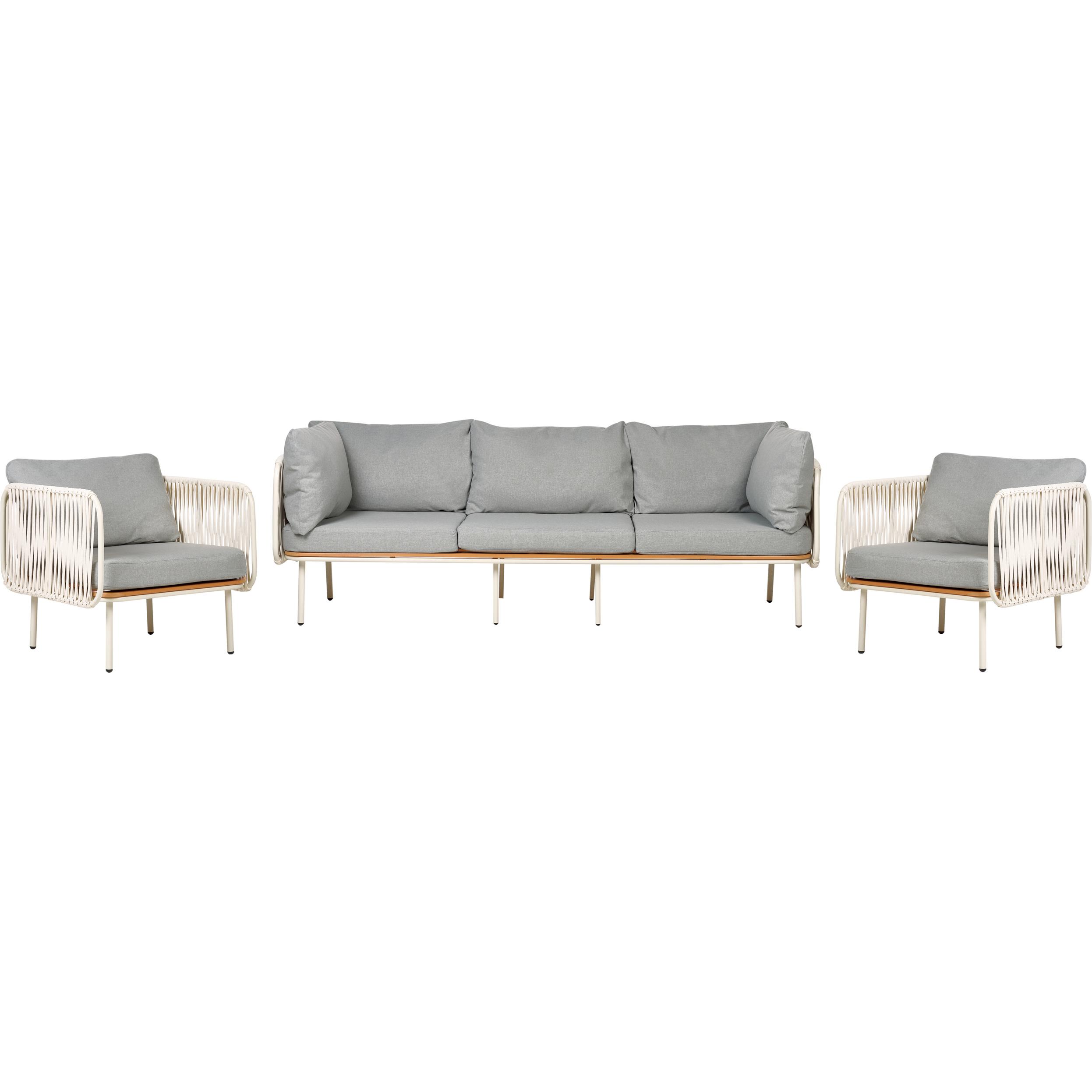 Beliani, Gartenlounge, Senise