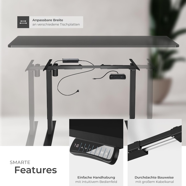 Image du produit tectake Bureau assis debout