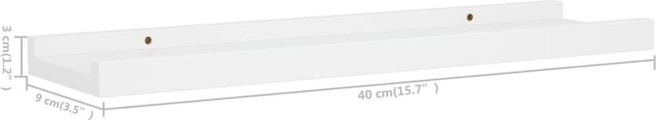 Immagine prodotto vidaXL Bilderboard (40 x 9 x 3 cm)