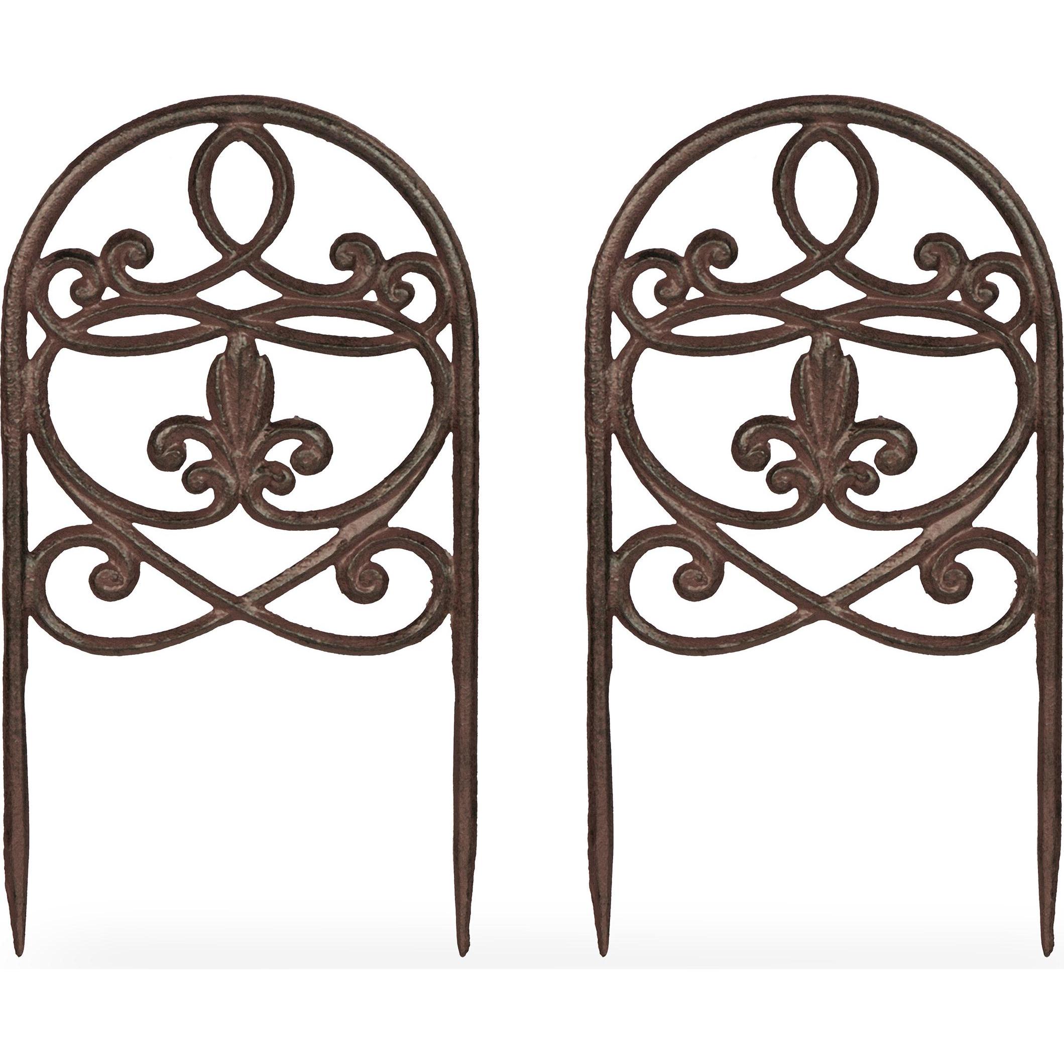 Relaxdays, Rasenkante, 2x Beetzaun (1 cm)