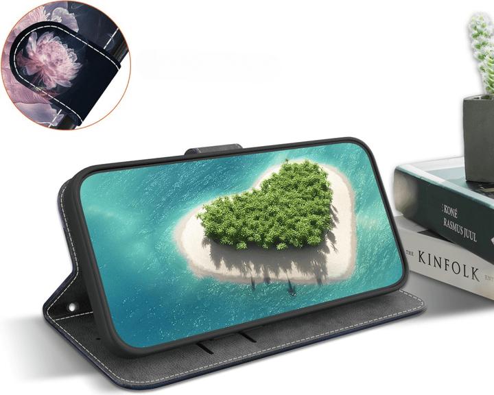 Produktbild Cover-Discount iPhone 16e - Tasche Hülle mit Blüten Motiv (Apple iPhone 16e, Apple iPhone 17e)