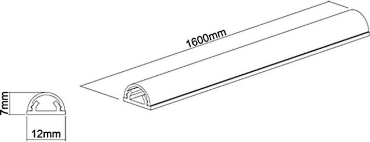 Produktbild Multibrackets Kabelkanäle (Kabelkanal, 110 cm)